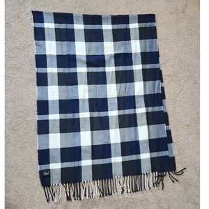 Plush ultra soft scarf buffalo check plaid